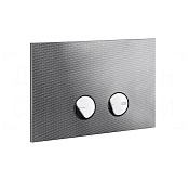 Gessi Inverso Diamantato Кнопка смыва для инсталляции Geberit, 2 режима, латунь, цвет: chrome 54681#031
