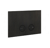 Gessi Inverso Diamantato Кнопка смыва для инсталляции Geberit, 2 режима, латунь, цвет: aged bronze 54681#187