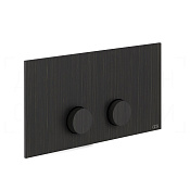 Gessi Ingranaggio Кнопка смыва для инсталляции Viega, 2 режима, латунь, цвет: aged bronze 54637#187