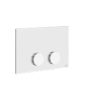 Gessi Ingranaggio Кнопка смыва для инсталляции Geberit, 2 режима, латунь, цвет: chrome 54639#031
