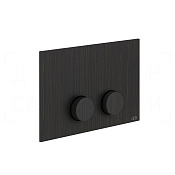 Gessi Ingranaggio Кнопка смыва для инсталляции Geberit, 2 режима, латунь, цвет: aged bronze 54639#187