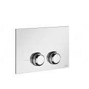 Gessi Venti20 Кнопка смыва для инсталляции Geberit, 2 режима, латунь, цвет: chrome 54655#031