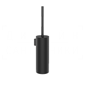 Gessi Incastri Ершик для унитаза подвесной, с колбой из нержавеющей стали, цвет: matte black 75421#299