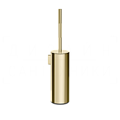 Gessi Incastri Ершик для унитаза подвесной, с колбой из нержавеющей стали, цвет: brass PVD 75421#710