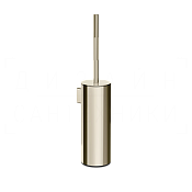 Gessi Incastri Ершик для унитаза подвесной, с колбой из нержавеющей стали, цвет: nickel PVD 75421#720