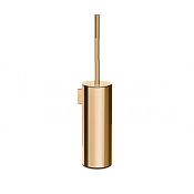 Gessi Incastri Ершик для унитаза подвесной, с колбой из нержавеющей стали, цвет: warm bronze PVD 75421#735