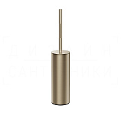 Gessi Incastri Ершик для унитаза напольный, колба нержавеющая сталь, цвет: finox brushed nickel 75445#149