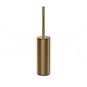 Gessi Incastri Ершик для унитаза напольный, колба нержавеющая сталь, цвет: deep bronze brushed PVD 75445#791