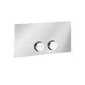 Gessi Incastri Кнопка смыва для инсталляции Viega, 2 режима, латунь, цвет: chrome 75613#031