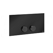 Gessi Incastri Кнопка смыва для инсталляции Viega, 2 режима, латунь, цвет: black metal PVD 75613#706