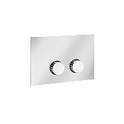 Gessi Incastri Кнопка смыва для инсталляции Geberit, 2 режима, латунь, цвет: chrome 75615#031
