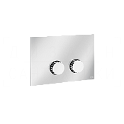 Gessi Incastri Кнопка смыва для инсталляции Tece, 2 режима, латунь, цвет: chrome 75617#031