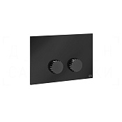 Gessi Incastri Кнопка смыва для инсталляции Tece, 2 режима, латунь, цвет: black metal PVD 75617#706
