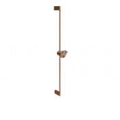 Gessi Origini Душевая штанга 83,5 см, с держателем для лейки, цвет: copper brushed PVD 66144#708