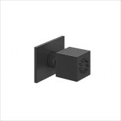 Gessi Body Jets Душевая форсунка поворотная, 1 вид струи, цвет: matte black 20172#299