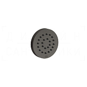 Gessi Body Jets Душевая форсунка боковая d6,5 см, цвет: black metal brushed PVD 32971#707