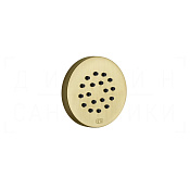 Gessi Body Jets Душевая форсунка боковая d6,5 см, цвет: gold brushed 32971#716