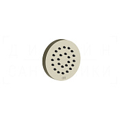 Gessi Body Jets Душевая форсунка боковая d6,5 см, цвет: nickel PVD 32971#720