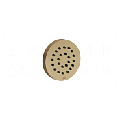Gessi Body Jets Душевая форсунка боковая d6,5 см, цвет: warm bronze brushed PVD 32971#726