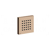 Gessi Body Jets Душевая форсунка боковая 6,5 см цвет: copper PVD 32973#030