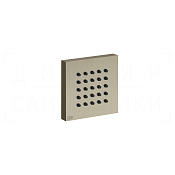 Gessi Body Jets Душевая форсунка боковая 6,5 см цвет: finox brushed nickel 32973#149