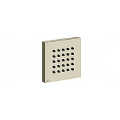 Gessi Body Jets Душевая форсунка боковая 6,5 см цвет: nickel PVD 32973#720