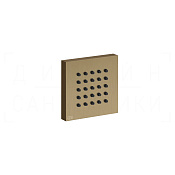 Gessi Body Jets Душевая форсунка боковая 6,5 см цвет: deep bronze brushed PVD 32973#791
