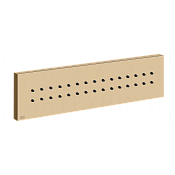 Gessi Body Jets Душевая форсунка боковая 24х6,5h см, цвет: warm bronze PVD 32975#735