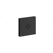 Gessi Body Jets Душевая форсунка с распылителем 6,5 см, цвет: matte black 32979#299