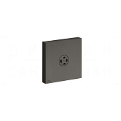 Gessi Body Jets Душевая форсунка с распылителем 6,5 см, цвет: black metal brushed PVD 32979#707
