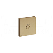 Gessi Body Jets Душевая форсунка с распылителем 6,5 см, цвет: warm bronze brushed PVD 32979#726