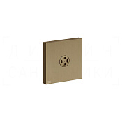 Gessi Body Jets Душевая форсунка с распылителем 6,5 см, цвет: deep bronze brushed PVD 32979#791