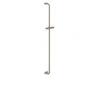 Gessi Goccia Душевая штанга 82,2 см, с держателем для лейки, цвет: finox brushed nickel 33644#149