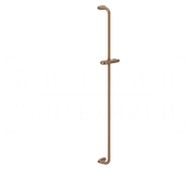 Gessi Goccia Душевая штанга 82,2 см, с держателем для лейки, цвет: copper brushed PVD 33644#708