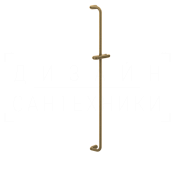 Gessi Goccia Душевая штанга 82,2 см, с держателем для лейки, цвет: antique brass 33644#713