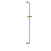 Gessi Goccia Душевая штанга 82,2 см, с держателем для лейки, цвет: warm bronze brushed PVD 33644#726