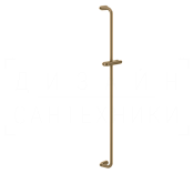 Gessi Goccia Душевая штанга 82,2 см, с держателем для лейки, цвет: deep bronze brushed PVD 33644#791