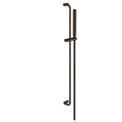 Gessi Goccia Душевая штанга 82,2 см, с держателем для лейки, цвет: dark bronze 33644#845