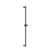 Gessi 316 Душевая штанга 82,8 см, с держателем для лейки, цвет: coffee bronze brushed PVD 54042#761