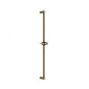 Gessi 316 Душевая штанга 82,8 см, с держателем для лейки, цвет: deep bronze brushed PVD 54042#791