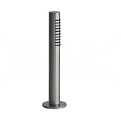 Gessi 316 Душевой гарнитур на борт ванны: ручной душ, держатель, шланг 150 см, цвет: steel brushed 54127#239