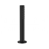 Gessi 316 Душевой гарнитур на борт ванны: ручной душ, держатель, шланг 150 см, цвет: matte black 54127#299
