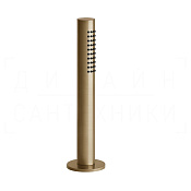 Gessi 316 Душевой гарнитур на борт ванны: ручной душ, шланг 150 см, цвет: warm bronze brushed PVD 54127#726