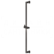Gessi Inciso Душевая штанга 84,1 см, с держателем для лейки, цвет: black metal brushed PVD 58144#707