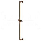 Gessi Inciso Душевая штанга 84,1 см, с держателем для лейки, цвет: copper brushed PVD 58144#708