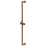 Gessi Inciso Душевая штанга 84,1 см, с держателем для лейки, цвет: antique brass 58144#713