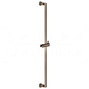 Gessi Inciso Душевая штанга 84,1 см, с держателем для лейки, цвет: coffee bronze brushed PVD 58144#761