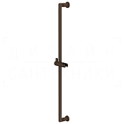 Gessi Inciso Душевая штанга 84,1 см, с держателем для лейки, цвет: dark bronze 58144#845