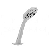 Gessi Rilievo Душевой гарнитур на борт ванны: ручной душ, держатель, шланг 150 см, цвет: matte white 59127#279