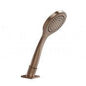 Gessi Rilievo Душевой гарнитур на борт ванны: ручной душ, шланг 150 см, цвет: copper brushed PVD 59127#708